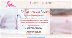 Desktop Screenshot of hospitaljacarandas.com.br